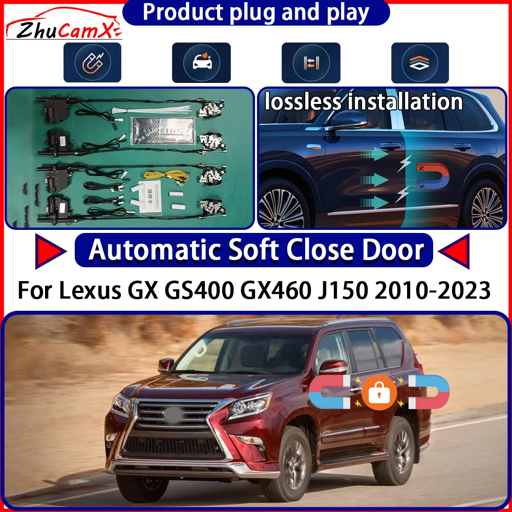 OEM Door Lock Actuator for Lexus GX GS400 GX460 J150 2010-2023 Soft Close Door Kit Power Latch System Auto Pull Door Easy Close