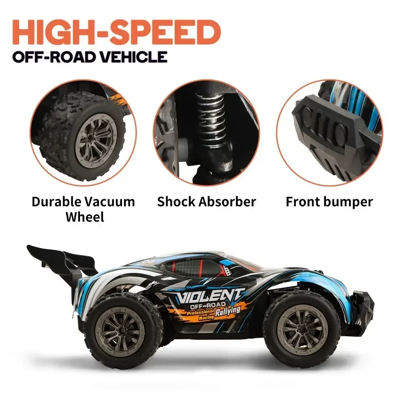 1:20 hoge snelheid klimmen off-road rc drift auto, 2.4G afstandsbediening auto speelgoed, koel licht, rc auto's, kinderspeelgoed, grappig cadeau, monster truck