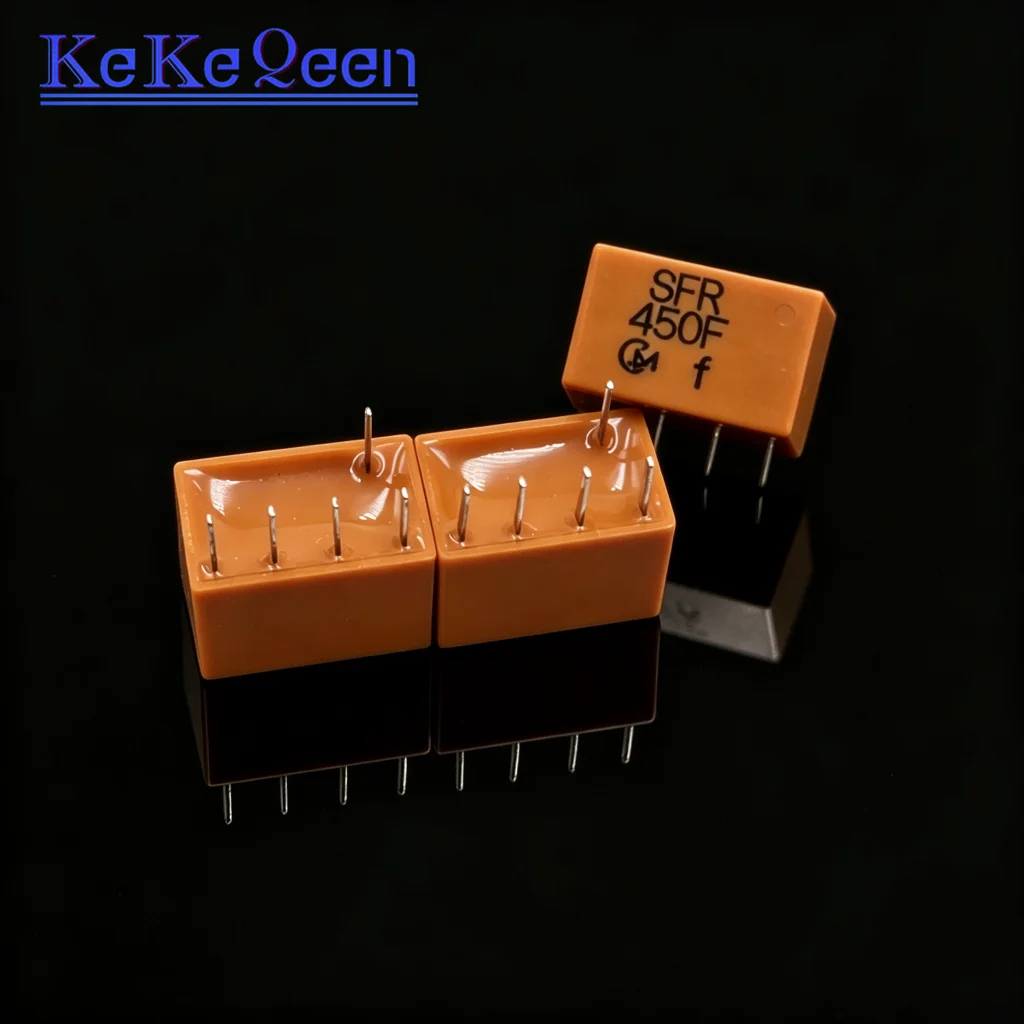 10Pcs/Lot LT450FW SFR450FW LT 450F LT450F SFR450F 1+4 5Pin 450KHz Ceramic Filter for Communication Signal Relay