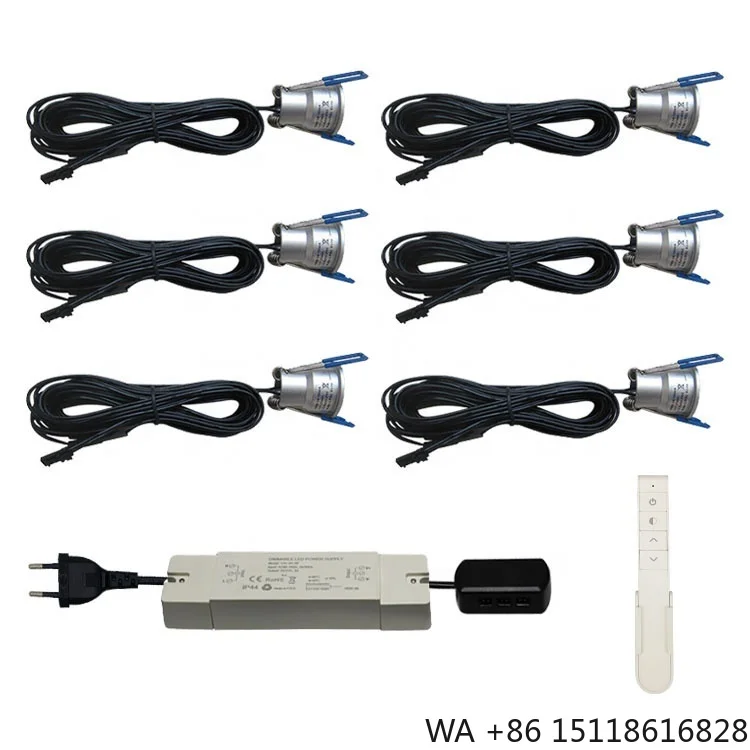 12V IP65 LED Mini Spot Set 3W 28mm Cut Out Downlight