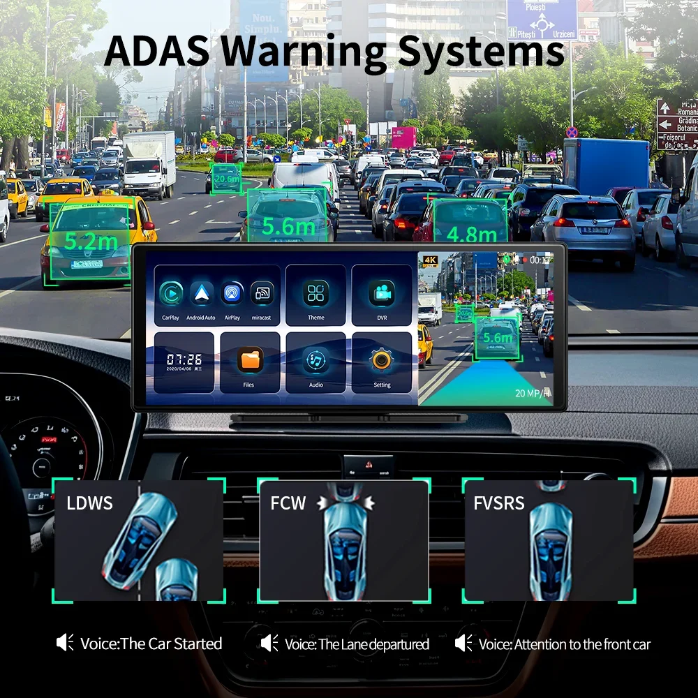 11.3" Dash Cam H20 … - image