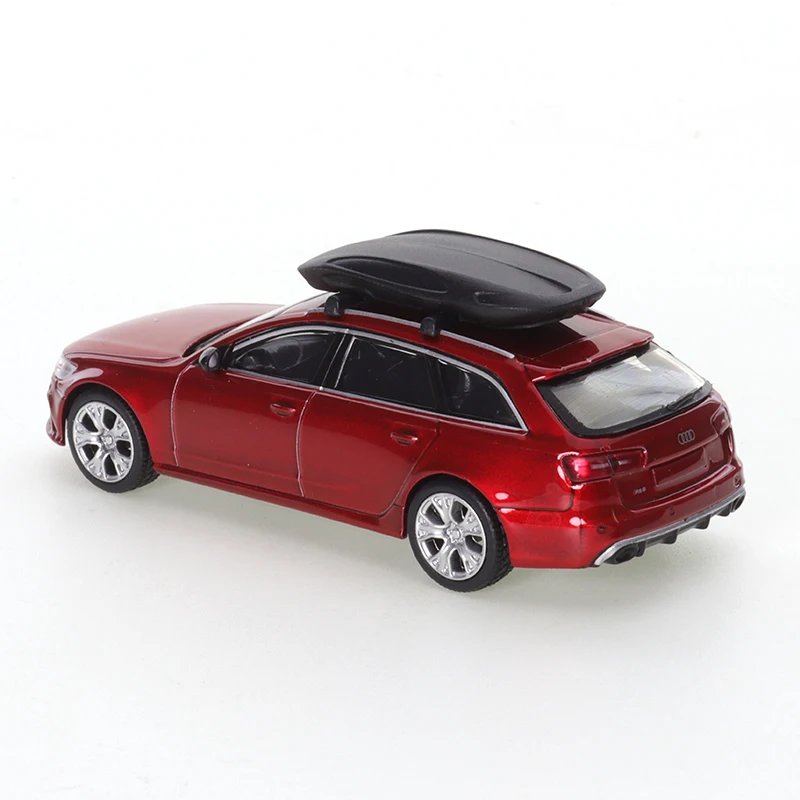 Xcartoys 1/64 Audi Rs6 C7 Metallic Rode Auto 'S Gelegeerd Motorvoertuig Diecast Metalen Model Kids Xmas Cadeau Speelgoed Voor Jongens