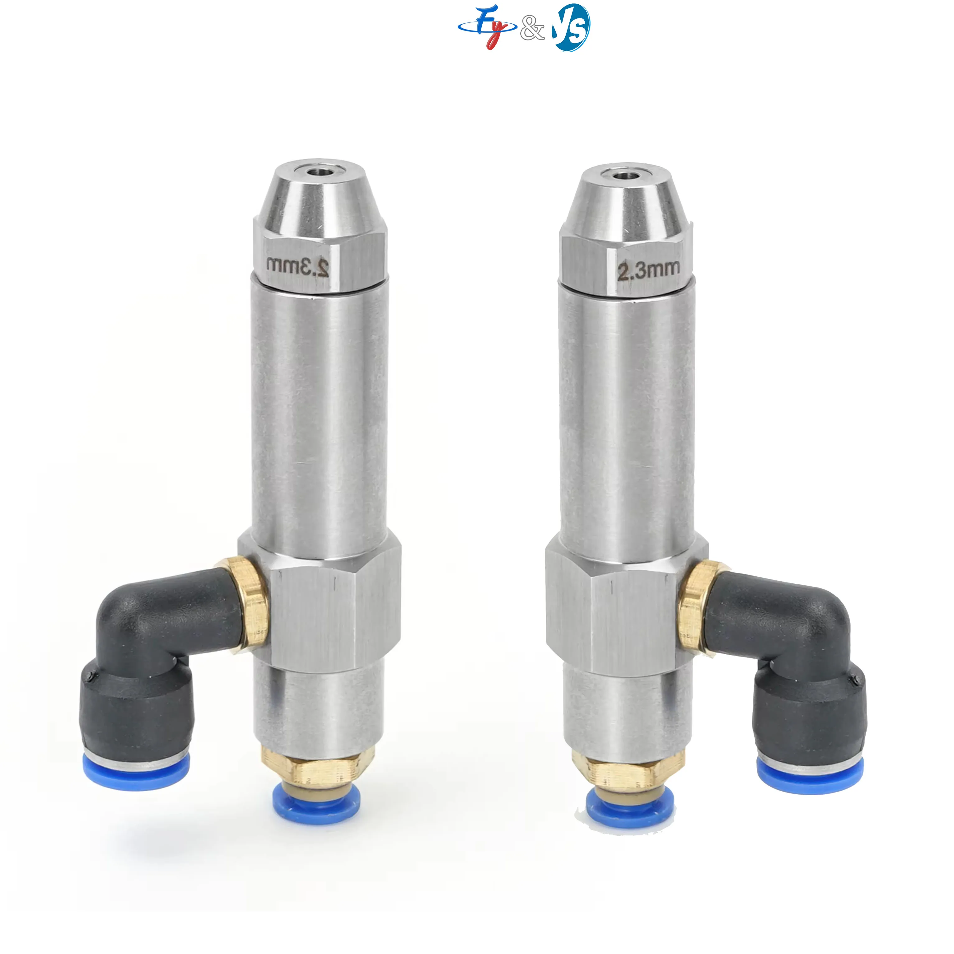 Stainless Steel Siphon Waste Oil Burner Nozzle Cone Spray Jet Air Atomizing Nozzle for Fuel Oil Furnace & Boiler