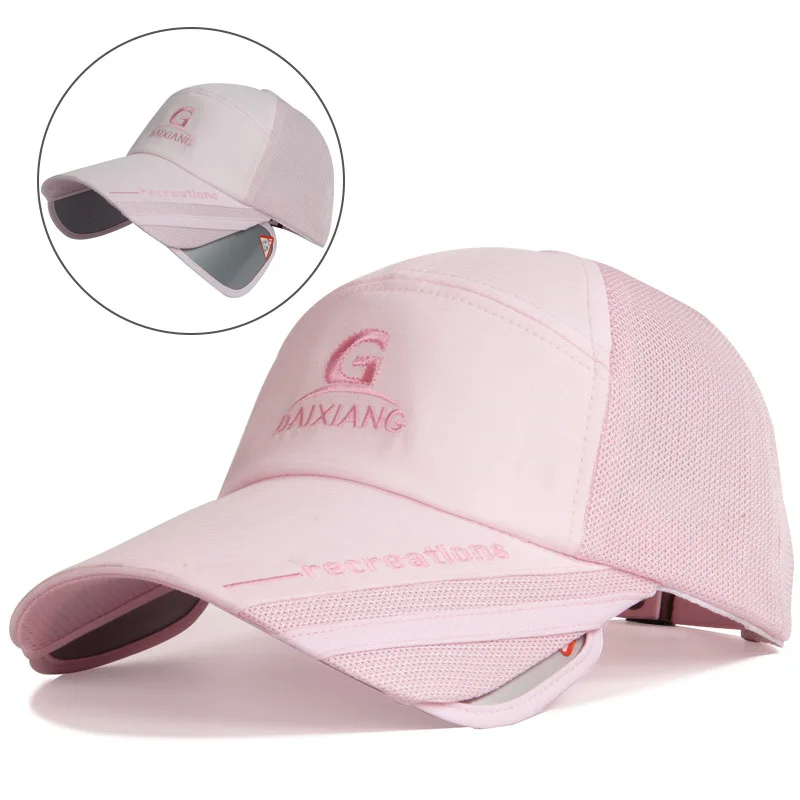 New Scalable Hats Summer men\'s Hipster women\'s Retractable Sunblock Sun Outdoor Fishing Baseball Fashion