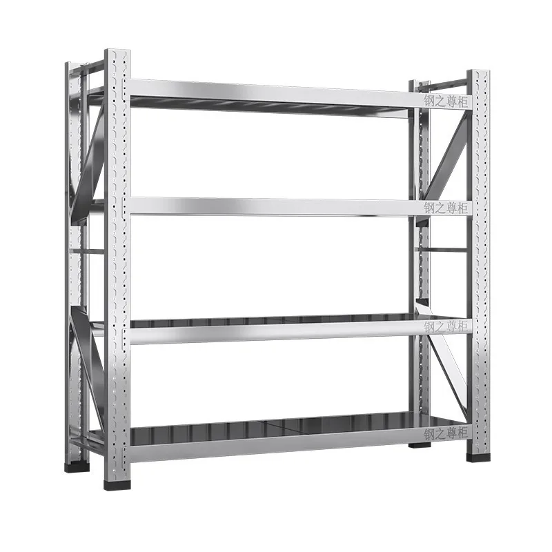 Multi-layer commercial industrial heavy-duty shelves, warehouse storage cold storage clean room shelves