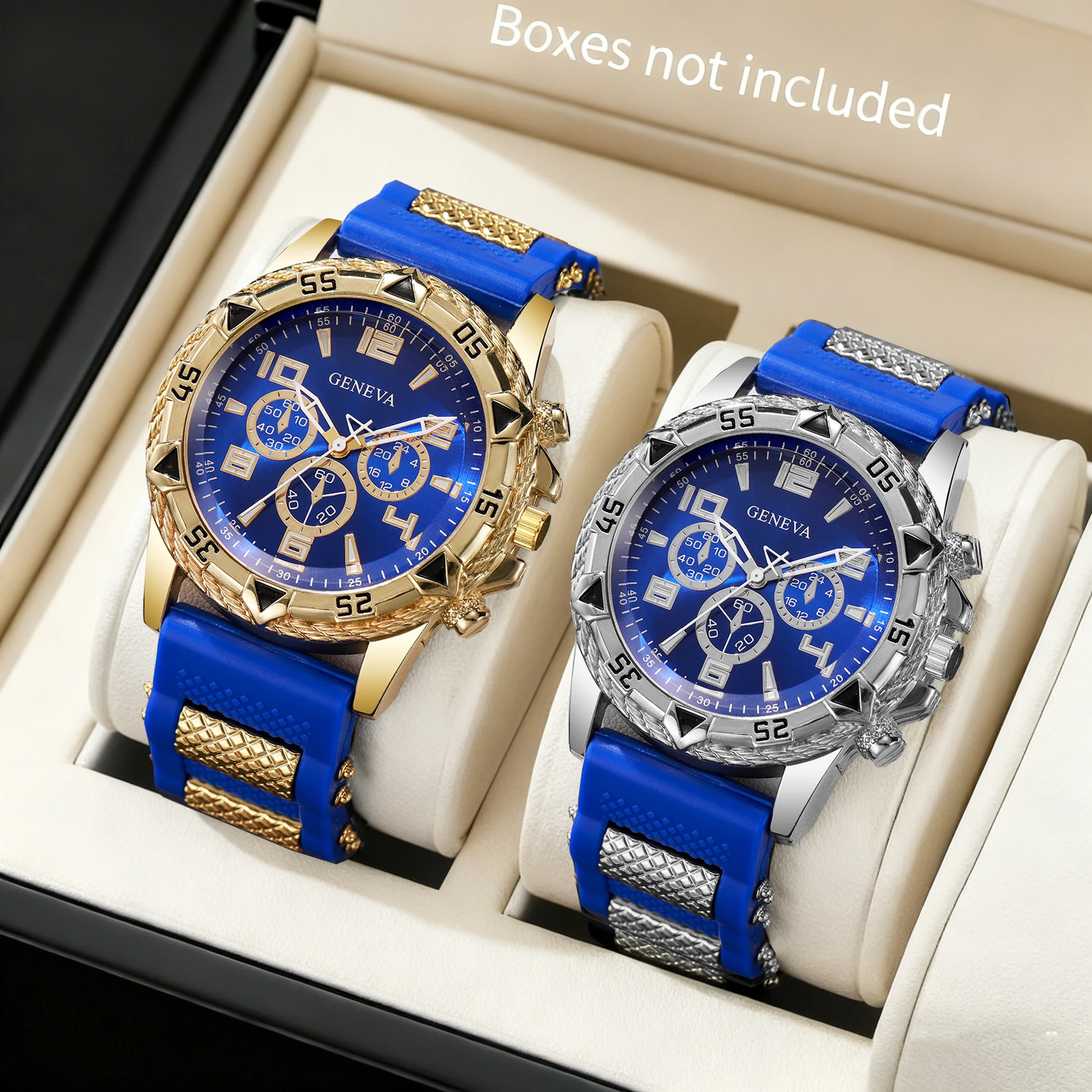 2 Teile/satz Mode Silikon Stra – Luxury Watch Arabic Bewertung und Preis