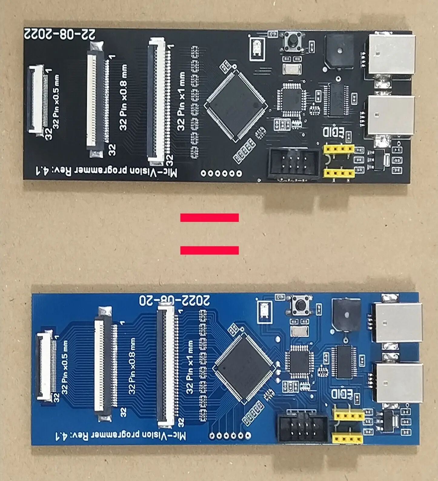 2022 new VER* 4.1 Original KB9012QF+EDID eeprom USB Programmer+keyboard tester +3 free I/O controllers IC