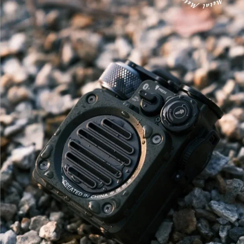 XOG Muzen Wild Mini Wireless Bluetooth Speaker Custom Waterproof Subwoofer Sound Gift Mw-Pvx Portable Outdoor Speaker Camping