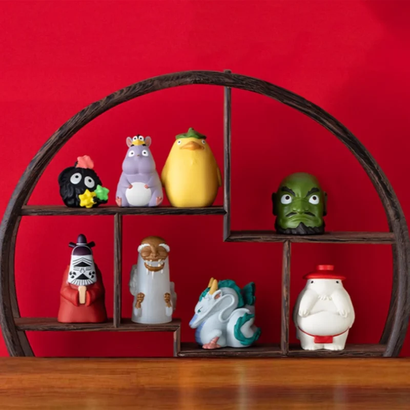 في المخزون بقعة انمي ياباني الأبيض التنين الفحم الكرة قزم مجهولي الهوية الذكور فنجر دمية الديكور فنجر مجموعة لعبة هدية عيد ميلاد