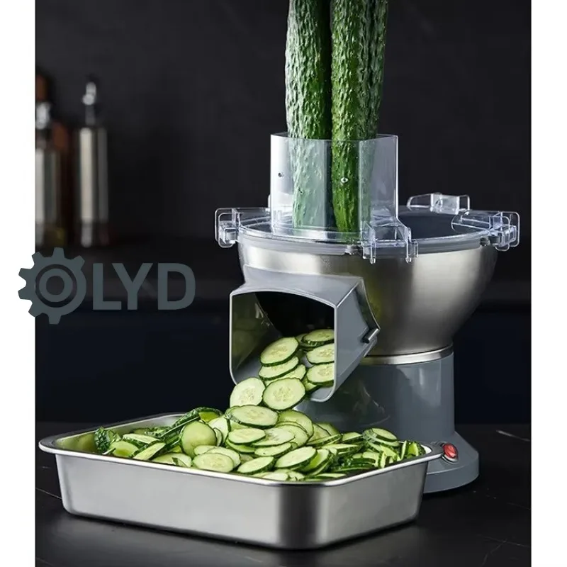 Easy Operation 200W Vegetable Slicer Green Onion Shredder for Fruit Dragon Fruit Mango Strawberry Vegetable