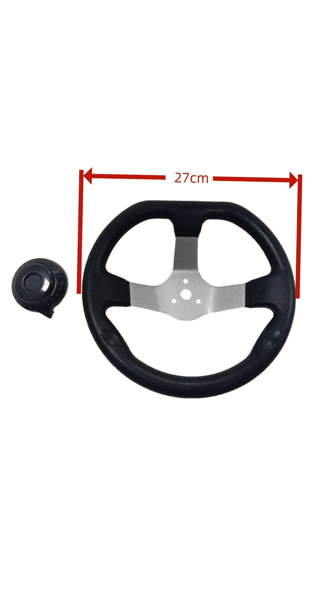 Original authentic go-kart steering wheel parts suitable for Coleman KT196 Hisun200GK P40000161000000 63400-132-0000