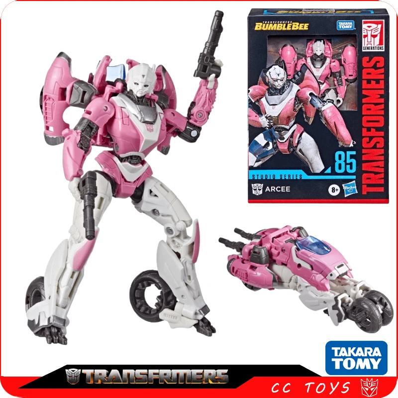 

In stock Takara Tomy genuine Transformers SS85 Arcee Action Figures Robot Collection Hobbies Children's Toys