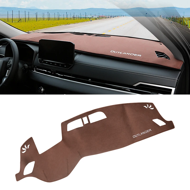 

ABAIWAI Dashboard 3Ds Avoid Light Pad Sun Shade Anti-UV pets Non-Slip Mat For Mitsubishi Outlander 4 GM GN PHEV 2022 2023 2024