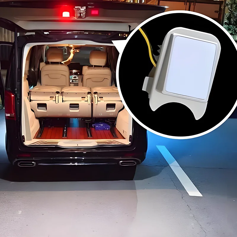 

For Mercedes-Benz Vito V-Class W447 2016-2024 Tailgate Rear Boot Trunk Hatch Door White LED Light Replacement Car Accessories