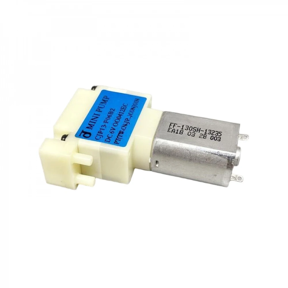 CJP13-F06B2 6V Small Air Inflation & Vacuum Pump Intermittent Working Medical Equipment Accessory 0.4L/min fits ID2.5 OD4mm Tube