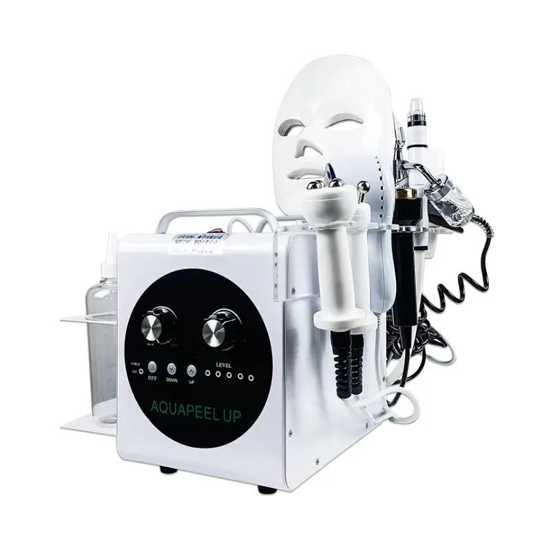 YTYINUltra-Micro 9-in-1 kleine bel schoonheidsinstrument Gezichtsporiereiniging Mee-eter verwijderen Hine Zuurstof Jet EU / US Plug Salo