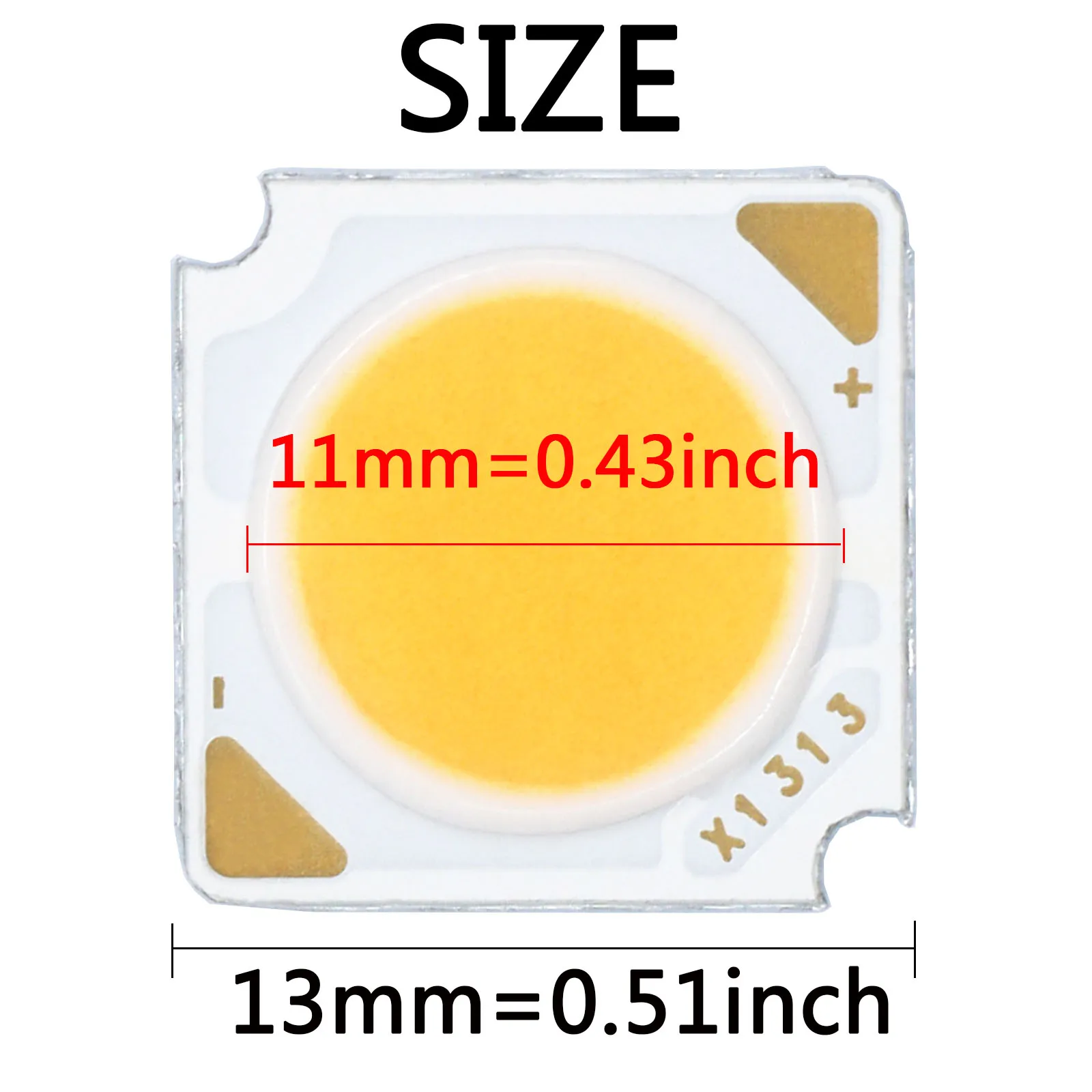 5szt 3W 5W 7W 10W 12W 15W 18W Wysokiej mocy LED COB Bridgelux Source Chip 13mm CRI90 Diody do żarówek DIY Reflektor Downlight