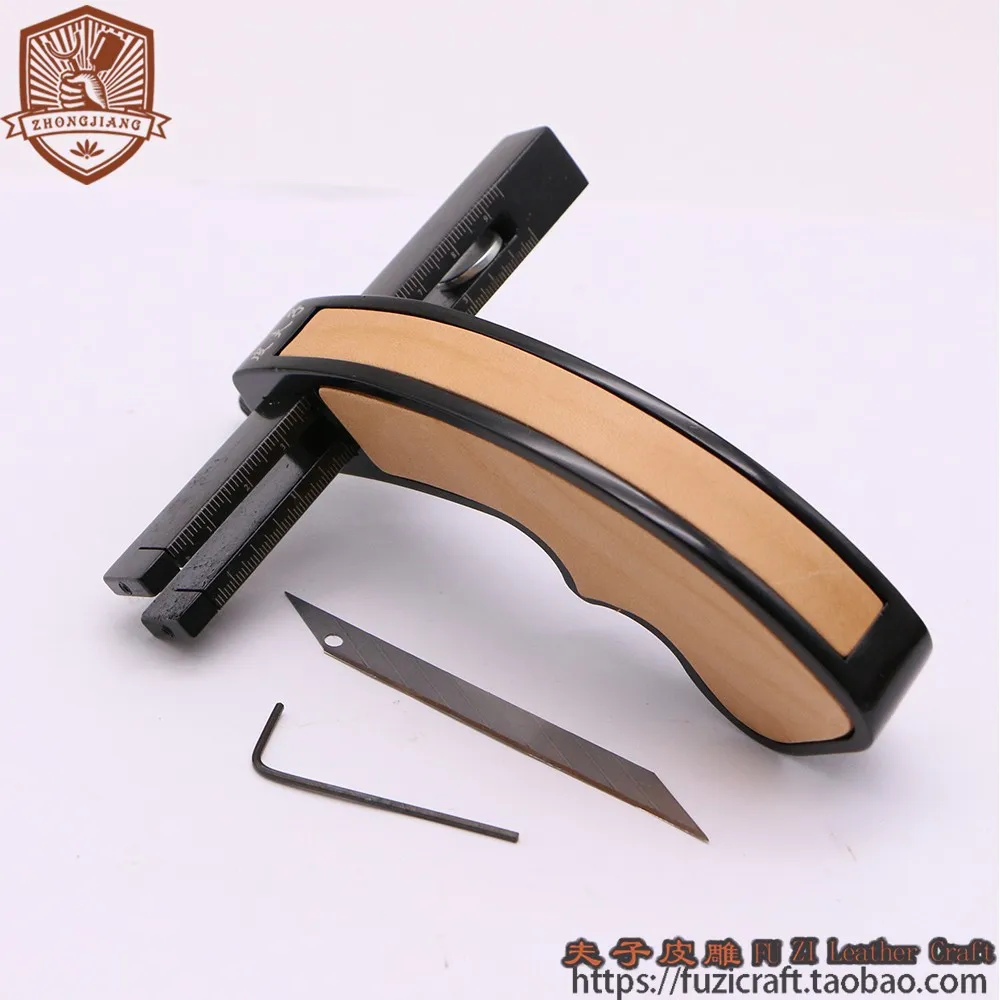 Adjustable Leather Strap Cutter Leathercraft Strip Belt DIY Hand Cutting