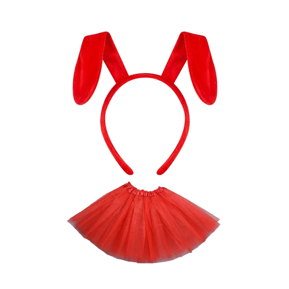 

Halloween Costume Antenna Headband Skirt Set Bee Tutu Costume Accessories for Girls Children