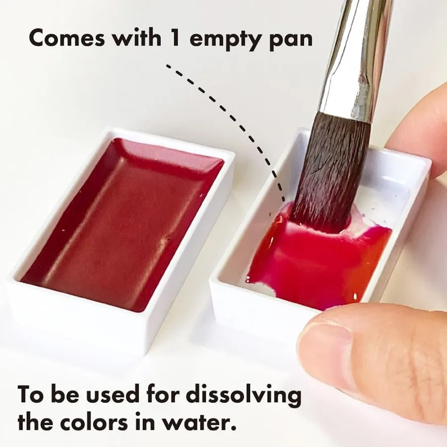 ชุดสีน้ำ 5 สี ชุดสีน้ำคุณภาพระดับมืออาชีพสำหรับศิลปินและช่างฝีมือ ได้รับการรับรองจาก APCertified