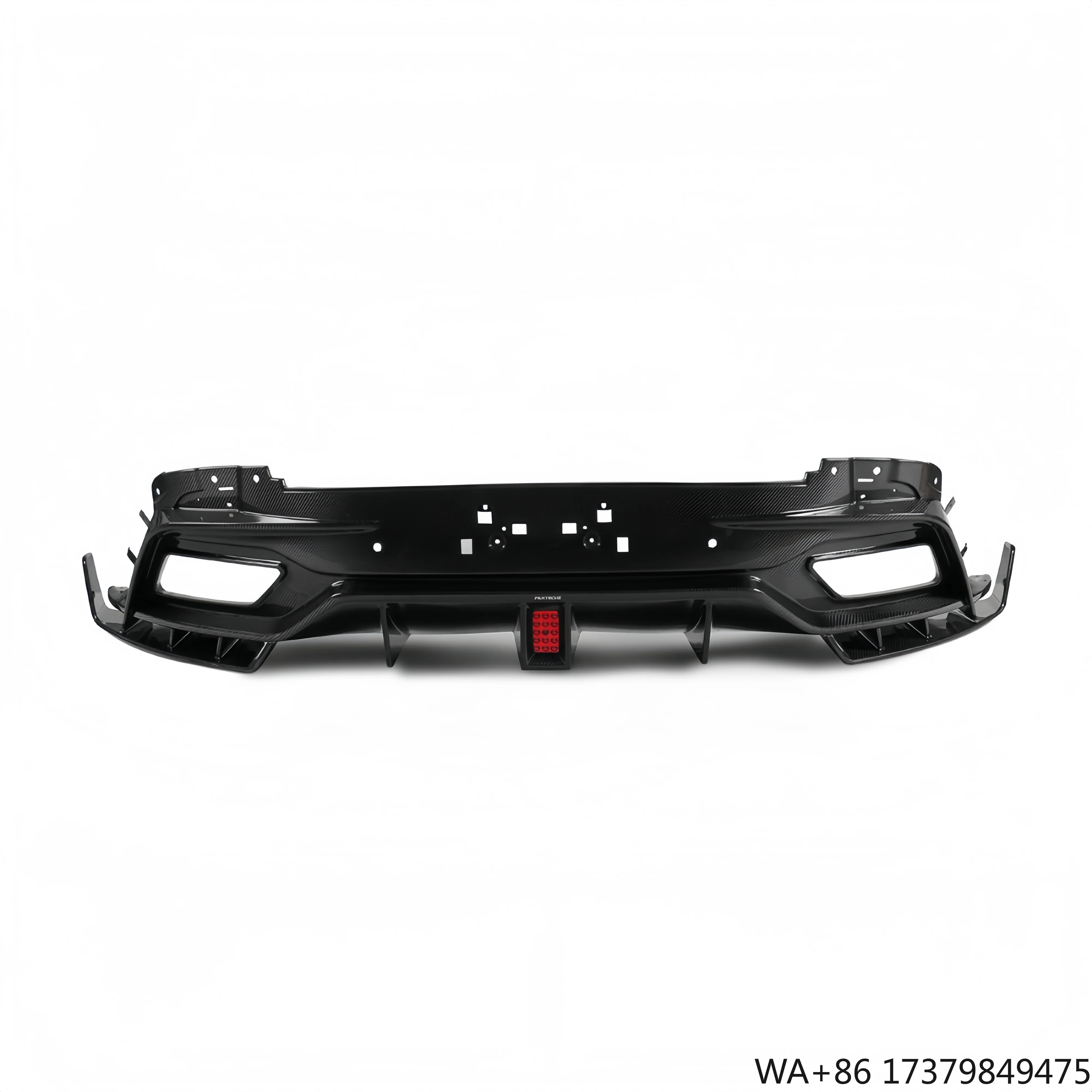 

New PK Style Dry Carbon Fiber Car Rear Lip Diffuser Suitable for Aston Martin DB11 Upgraded Body Kit