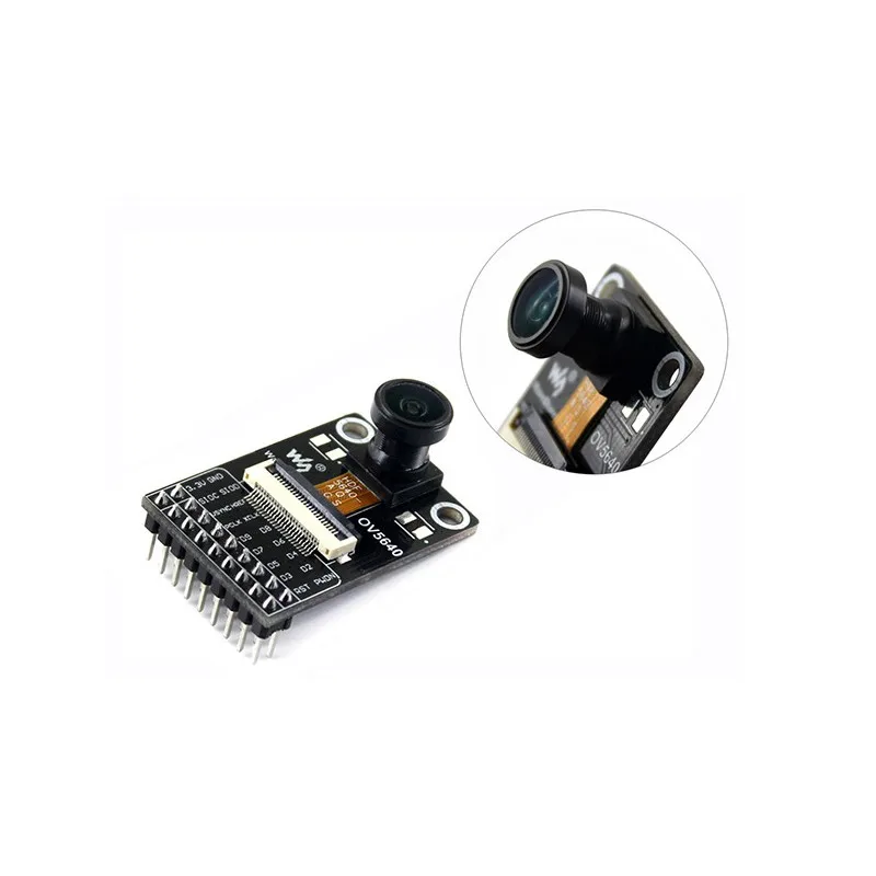 

OV5640 Camera Board (B), Camera Module Based On OV5640 Image Sensor, 5 Megapixel (2592x1944), Fisheye Lens