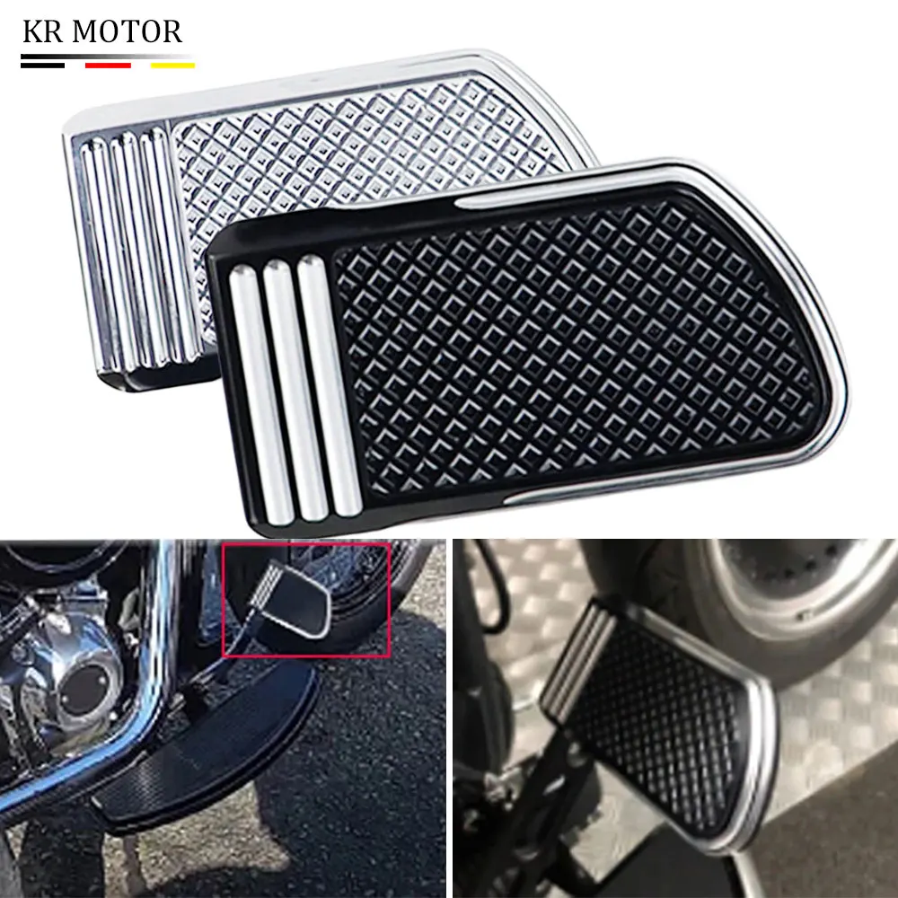 

Motorcycle CNC Brake Pedal Pad Cover Fit For Harley Touring Street Glide Road King FLHTK FLH Softail Slim FL Fatboy Dyna FLD