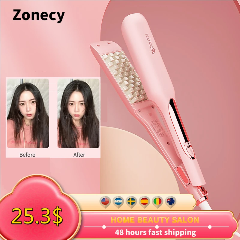 

Ceramic Hair Crimper Curling Iron Wand Corrugated Wave Corn Irons Wave Curler Iron Increase Hair Electric Corrugation Plate Clip