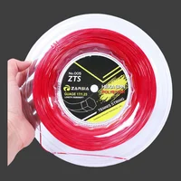 200M 1 carrete ZARSIA cuerdas de tenis hexagonales giratorias cuerda de raqueta hexagonal duradera de poliéster cuerda de tenis hexagonal 1,23 MM