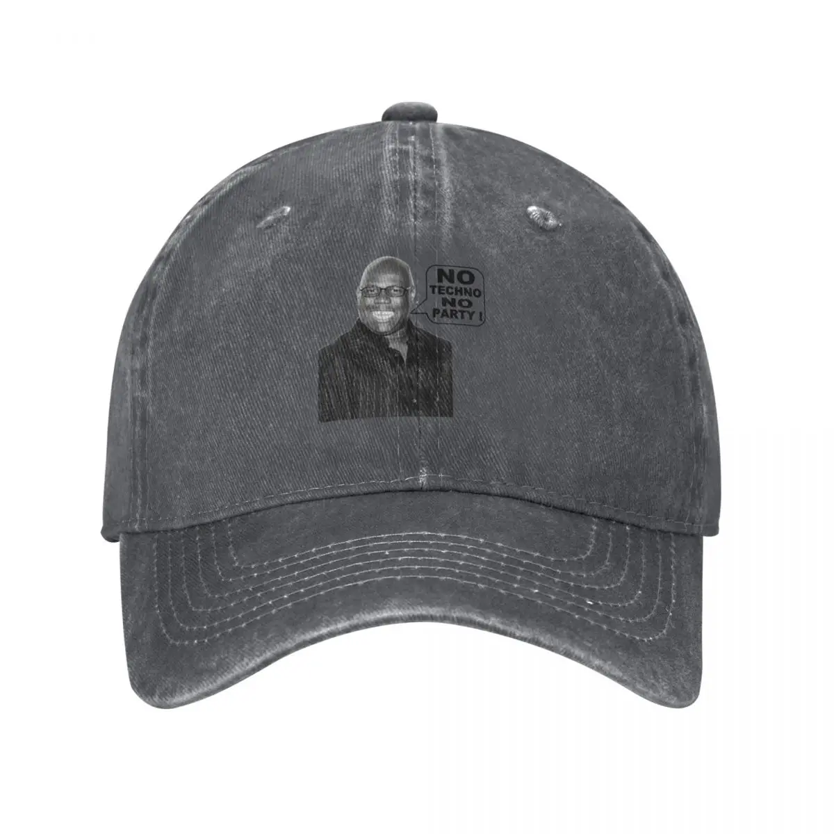 

carl cox no techno no party Baseball Cap Hat Baseball Cap Fashion Beach derby hat Women's Golf Wear Men's