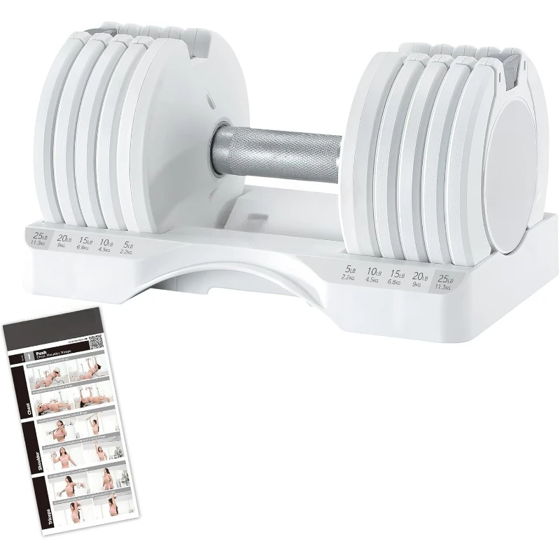 

Регулируемые гантели 12,5/25 фунтов, набор из 2 или одиночных деталей, тяжелые тренировки, фитнес-упражнения