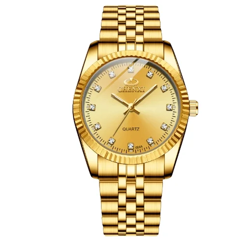 Hot selling 2024 new couple's watch, fashionable and casual versatile quartz waterproof watch Shipped within 48 hours