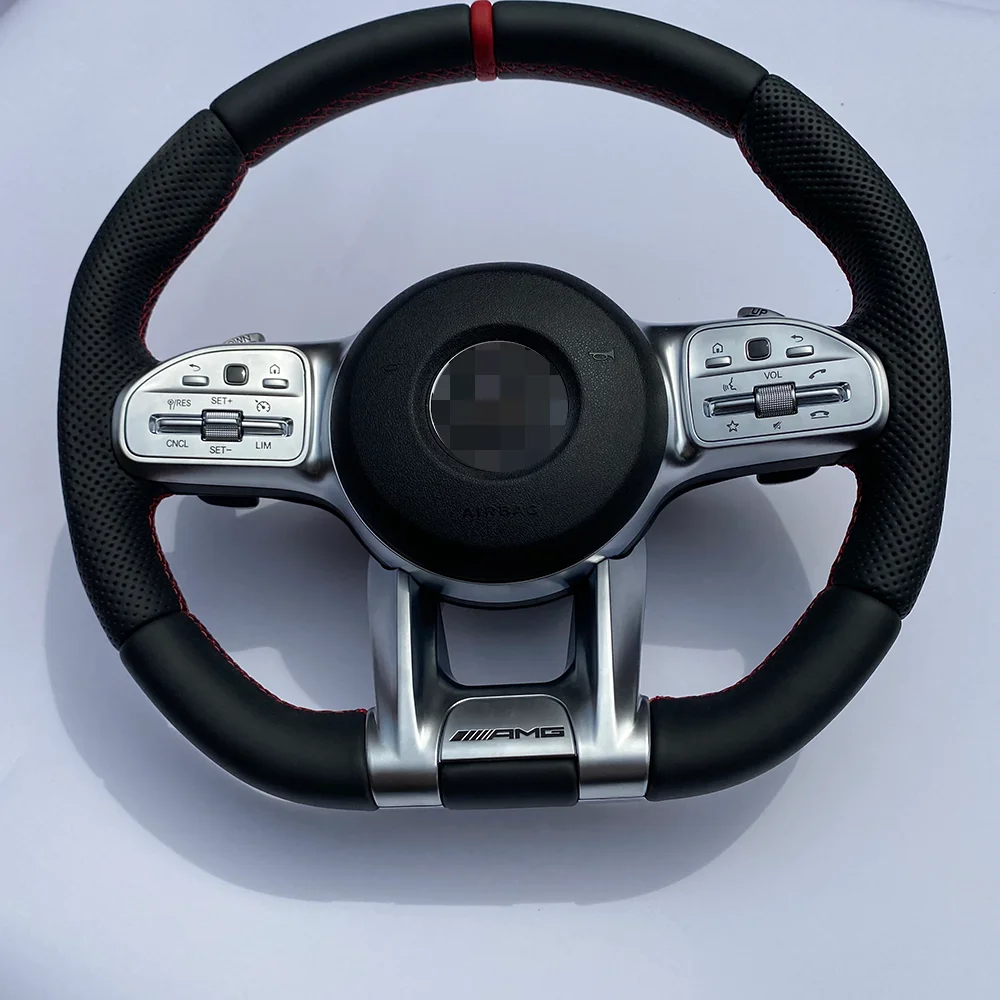 Real carbon steering wheel For Benz E/C-class/A-class W204 W205 W253 W221 W222 W212 W213 AMG steering wheel assembly