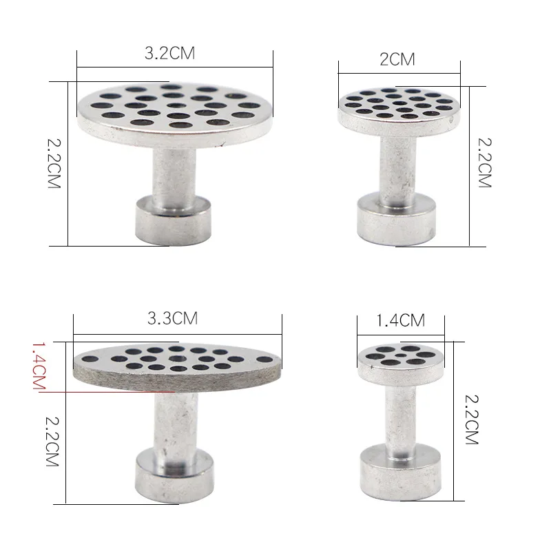 Aluminum Alloy Spacers Puller Tabs for Auto Dent Repair For pdr Tools Bodywork Kit 4 Sizes Safe on Factory Finish