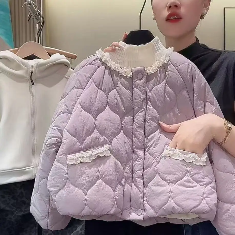 سترة قطنية للفتيات الصغيرات لخريف وشتاء معطف قطني غير رسمي جديد للأطفال لسترة دافئة للفتيات