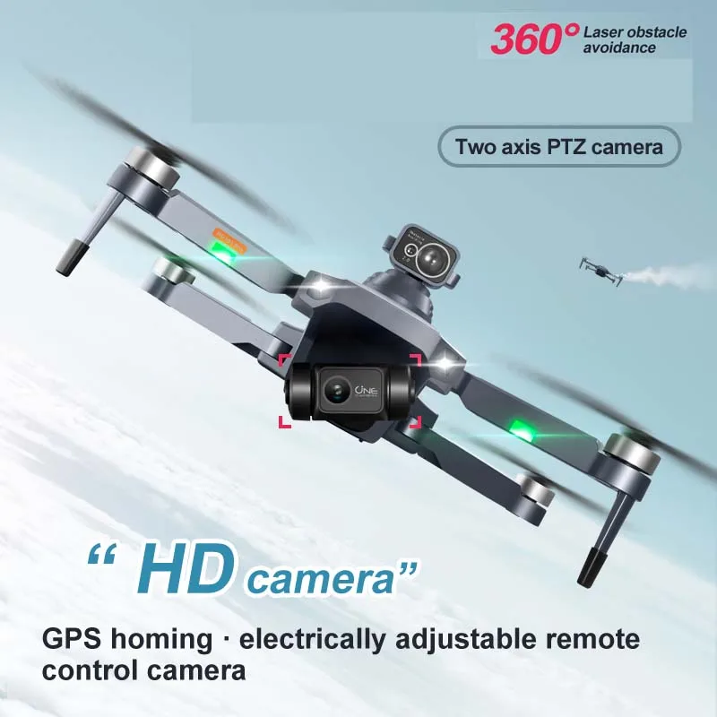 Rg101 Pro Gps Drone 4K Professional Met 2-assige Gimbal Hd Dual Camera 5G Wifi Hindernis Vermijden Borstelloze Rc Quadcopter Drones