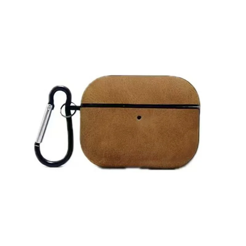 ビジネススタイル シープスキン柄 Apple イヤホンケース Compatibleairpods3/4 ソリッドカラー素材 PRO3/PRO 保護スリーブ
