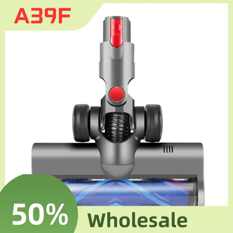 

A39F Top Quick Release Motor Head Cleaner Brush For Dyson V10 Slim V12 Slim Vacuum Attachment With LED Dust Lights For Hard Flo