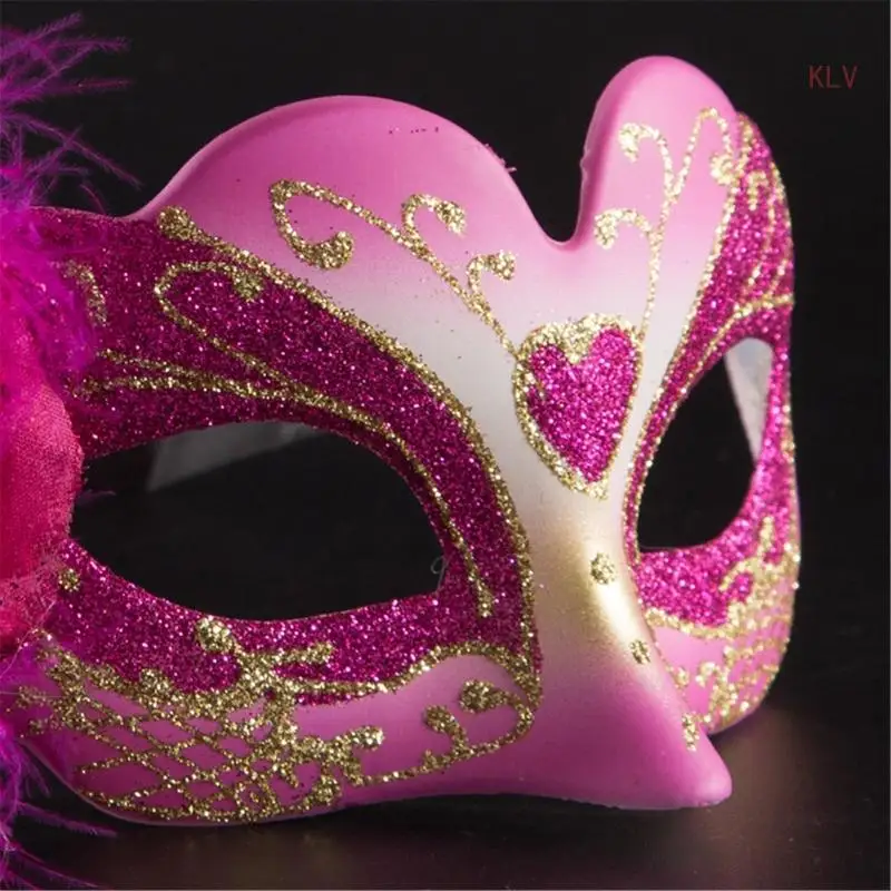 Feestoptredens Maskerade Gezichtsbedekking Bruiloft Carnaval Vrouwen Gezichtsbedekking Halloween Gezichtsbedekking Festival 6XDA