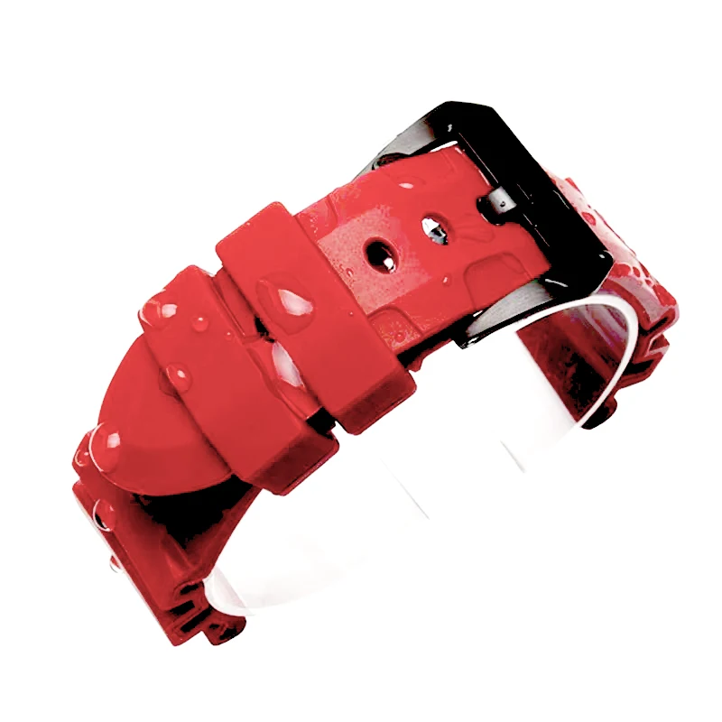 Bracelet de montre en caoutchouc de silicone souple pour homme, bracelet de montre, accessoires de bracelet, Panerai Submersible, PAM 441, 24mm,