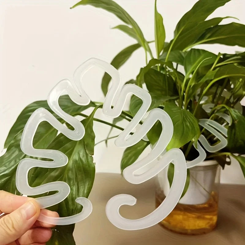 إطار دعم نباتي شديد التحمل - مشابك قابلة للطي شديدة التحمل للسيقان والأوتاد - الحديقة، وترتيبات الزهور، والنباتات الداخلية/الخارجية