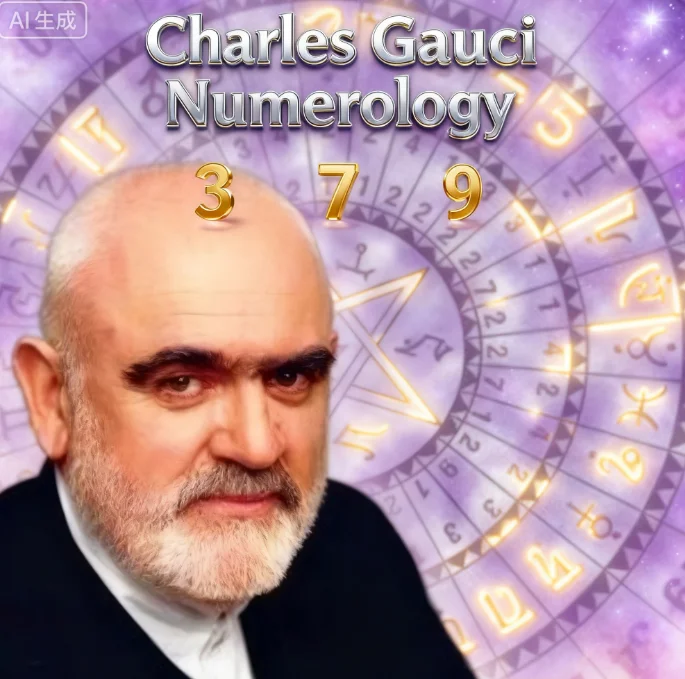 Charles Gauci Numerology Mentalism Magic Tricks Professional Illusion Close-Up Magicians, Mind Control Gimmicks Mentalism Tools