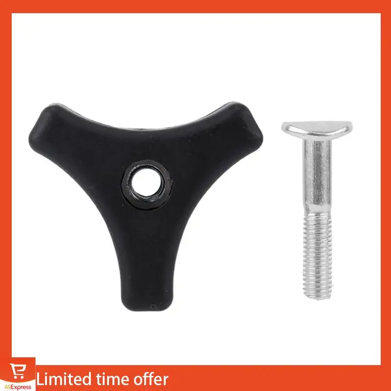 

Fresh 16 Sets Lawn Mower Handle Bolts, Triangle Handle Knob Nut Screw Bolt Lawnmower Handle Wing Nut Universal Fixing Nut