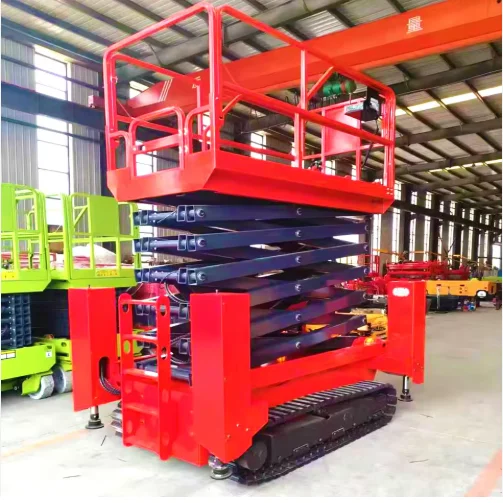 YG Customized Self-Propelled Aerial Work Platform Electric Scissor Lift Personal Lift 300Kg Electric Lift For Industrial