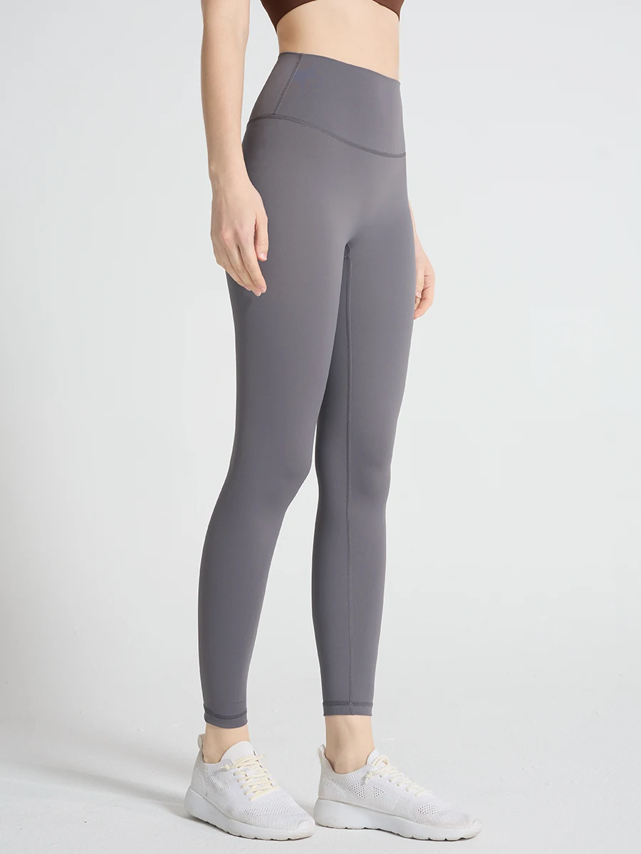 Summer Hot Sale Women Sport Leggings High Waist Elasticity Hip Lift No Awkward Line Yoga Pants Training Jog Outdoor Yoga Legging