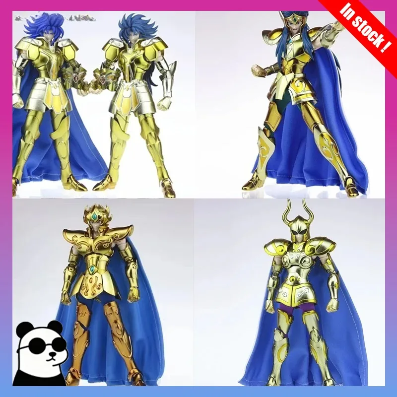 

MST Saint Seiya Myth Cloth Gold Knights of Zodiac Figure Set Aquarius Camus Leo Aiolia Capricorn Shura Gemini Saga Kanon plus 3.