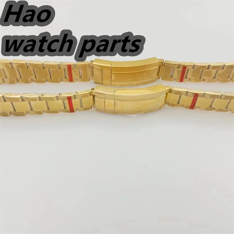 سوار ساعة بسوار من الفولاذ المقاوم للصدأ ، إبزيم قابل للطي ، حزام حافظة ميوكسي ، 20 من من من من الفولاذ المقاوم للصدأ ، 904L ، 36 من ، 39 من ، 40 من ،