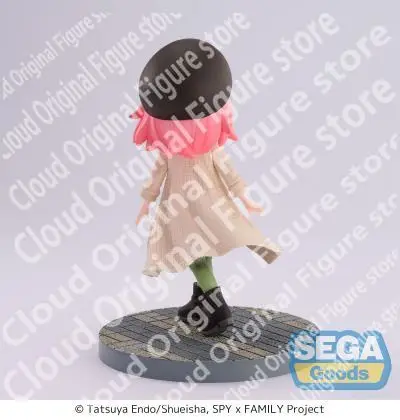 متوفر 100% الأصلي سيجا جاسوس × الأسرة الرسوم المتحركة الطرفية اللعب أنيا فورجر فساتين راقية 1.5 أنيمي عمل نموذج أرقام لعبة