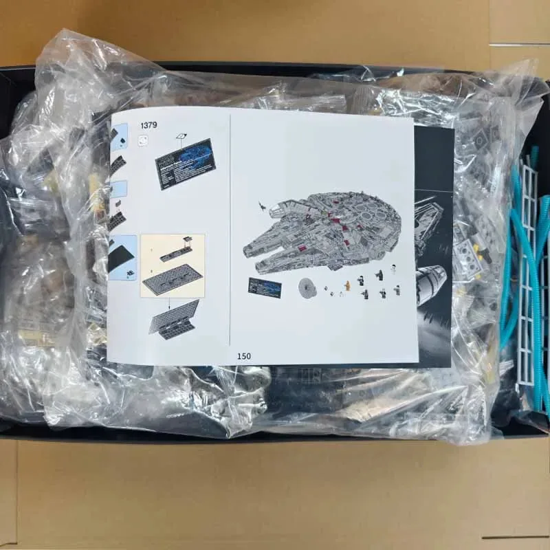 

Новинка 2026 года: большой конструктор «Звездолет Тысячелетний сокол» 75192, модель 81085, детская игрушка для декора дома, подарок на день рождения для взрослых 05132