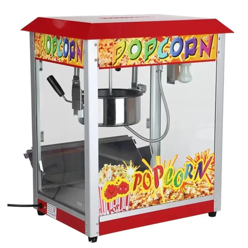 

220V Commercial Electric Automatic Popcorn Machine